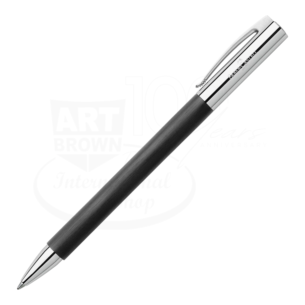 Faber-Castell Ambition Black Resin Ballpoint Pen