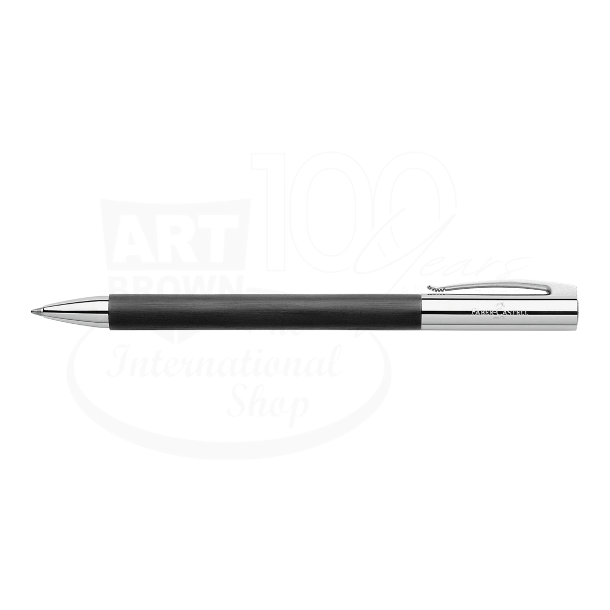 Faber-Castell Ambition Black Resin Ballpoint Pen
