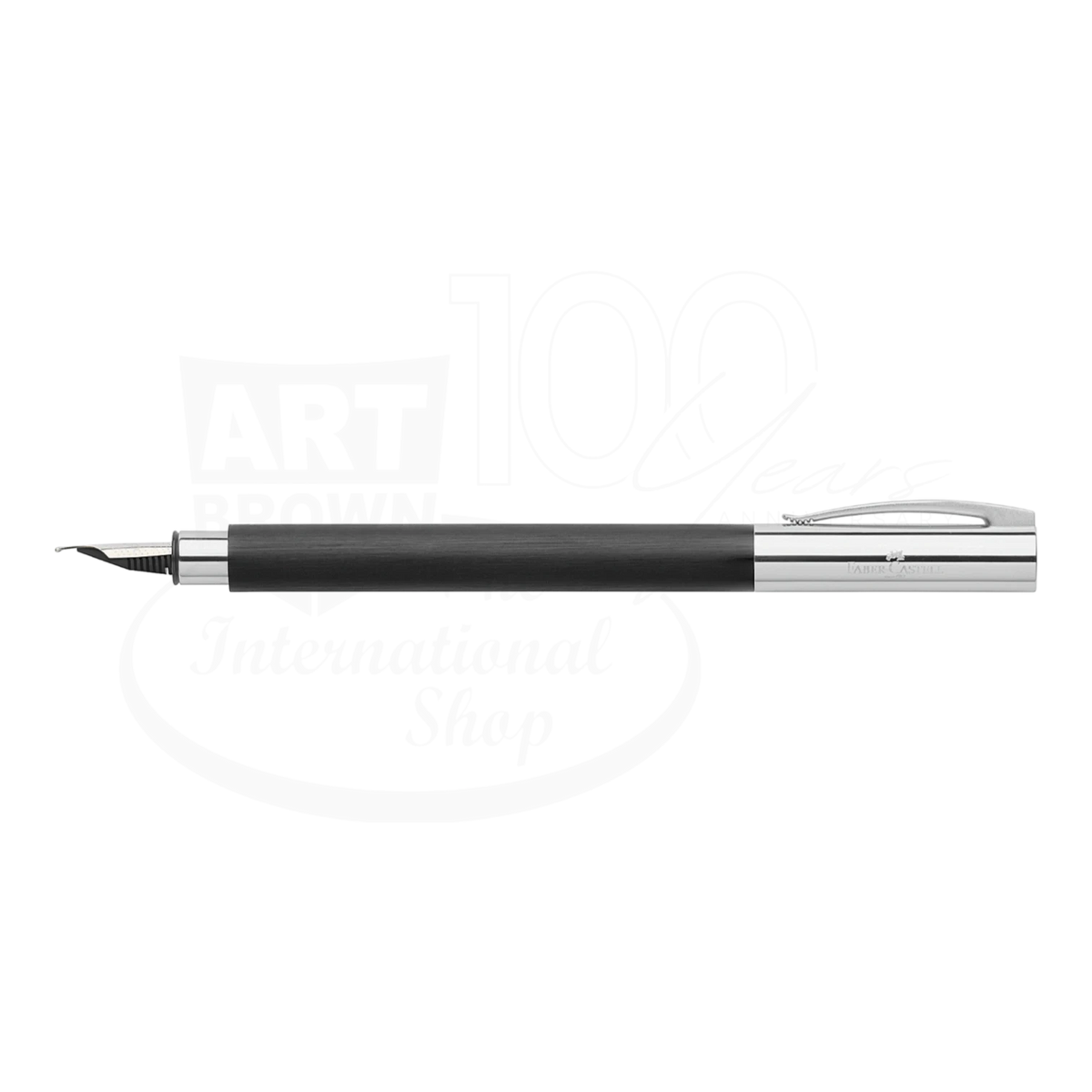 Faber-Castell Ambition Black Resin Fountain Pen