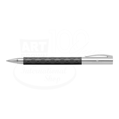 Faber-Castell Ambition Black Rhombus Rollerball Pen