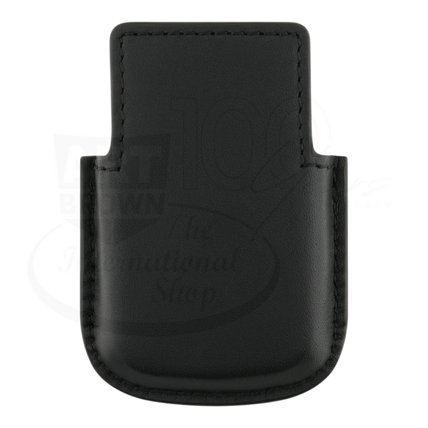Backside of  soft leather lighter case for Le Grand lighters, slip in leather pouch 