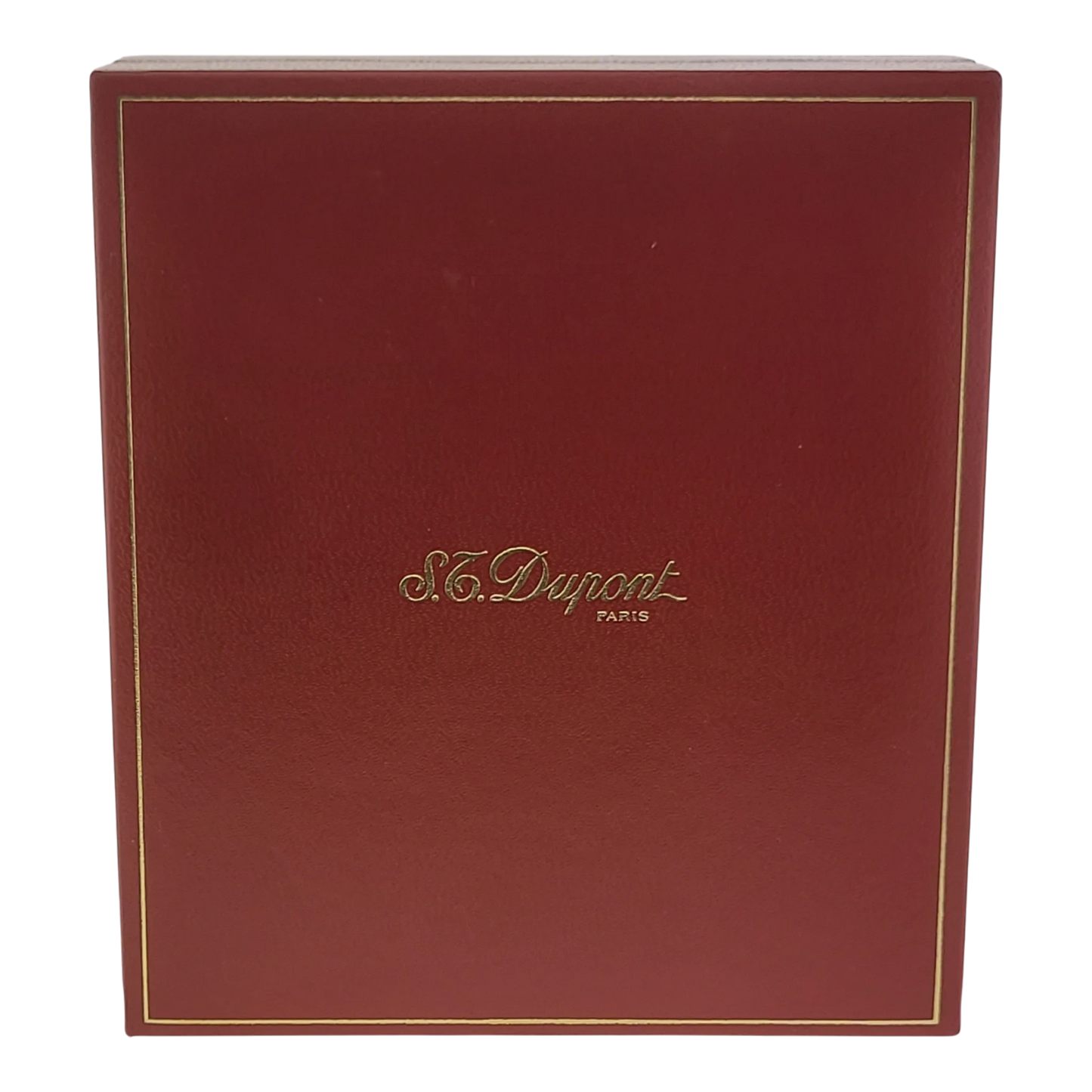 Preowned S.T. Dupont Ligne 2 Gold Peacock Feather Lighter, 016255-D1