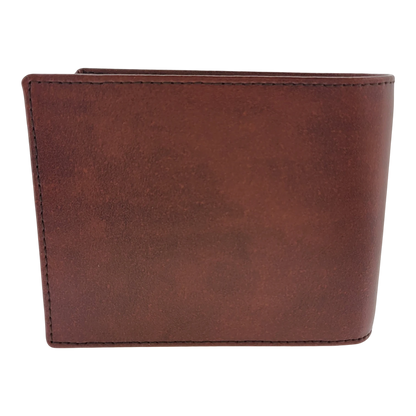 S.T. Dupont Brown & Black Smooth Leather Wallet, 180190