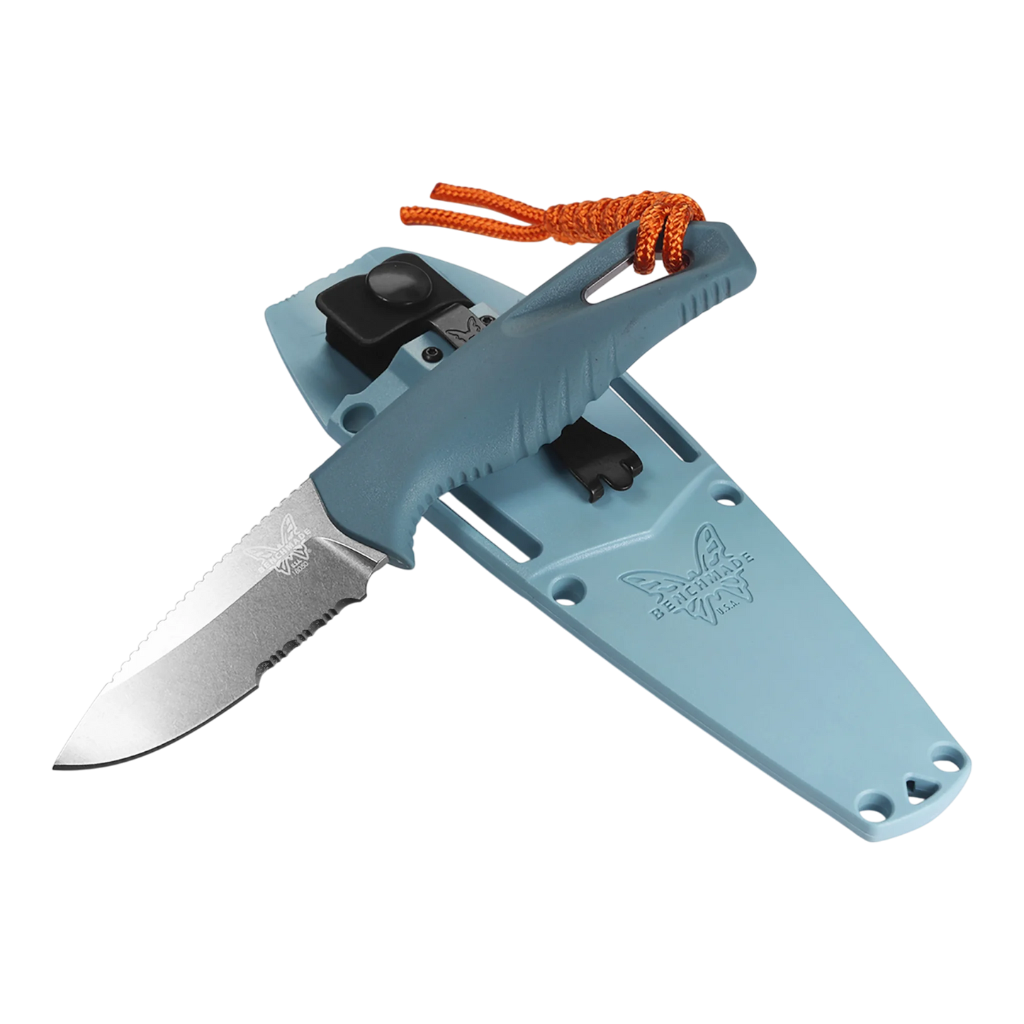 Benchmade Intersect™ Depth Blue Serrated Drop-Point