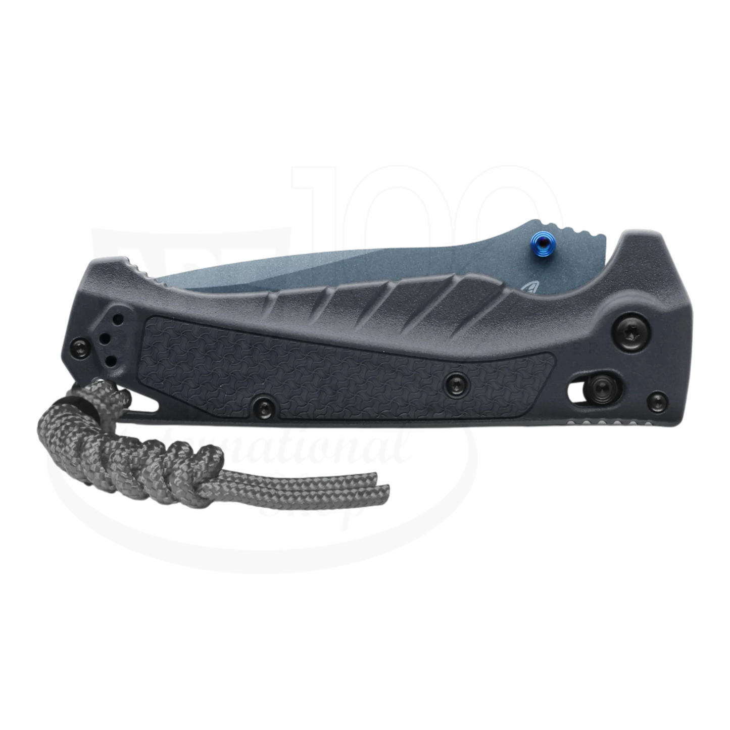 Benchmade Adira™ Tempest Gray Grivory® Serrated Drop-point