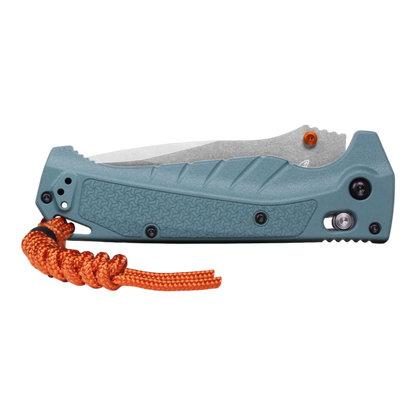 Benchmade Adira™ Blue Depth Grivory® Serrated Drop-point