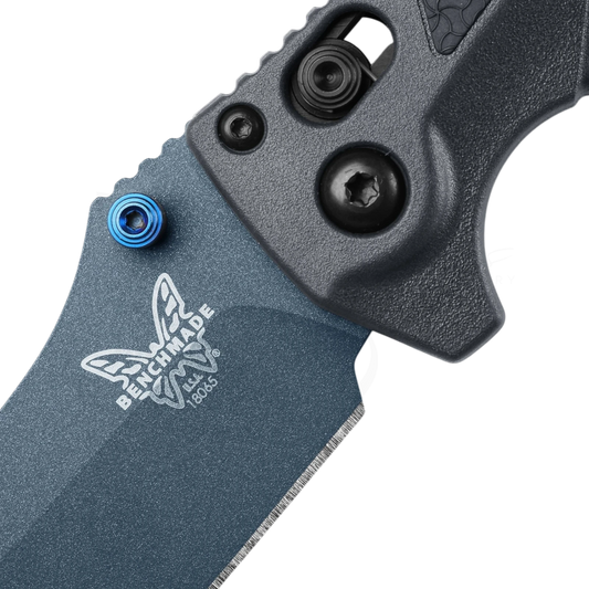Benchmade Mini Adira™ Tempest Gray Grivory® Drop-point