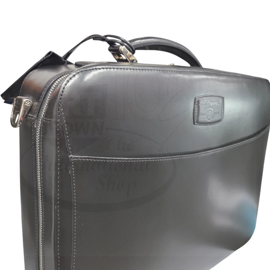 S.T. Dupont Display Model Line D Black Leather Document Holder, 181004