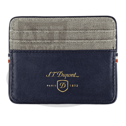 S.T. Dupont Iconic Grey Credit Card Holder, 190311