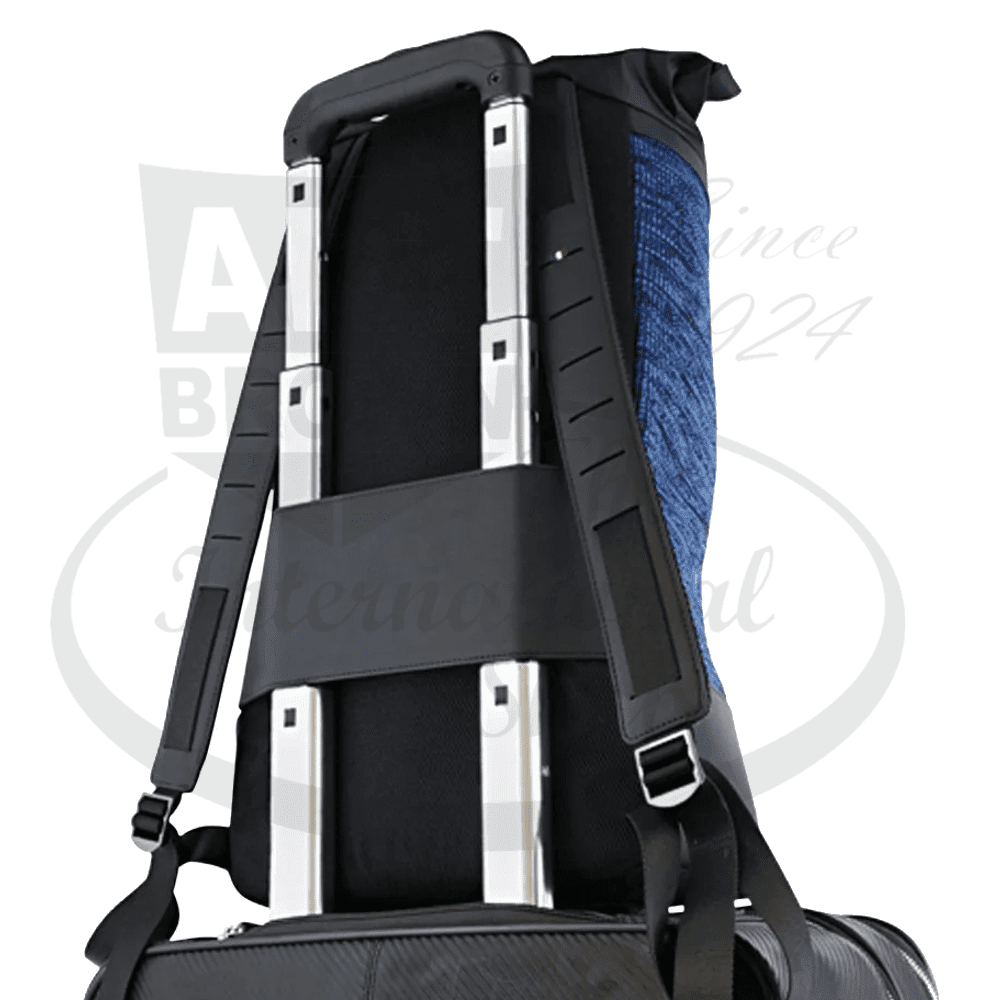 S.T. Dupont Jet Millennium Blue-Black Rolled Backpack, 195002