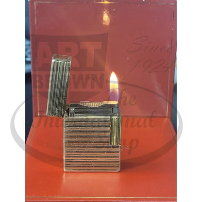 S.T. Dupont Line 1 Gold Horizontal Lines