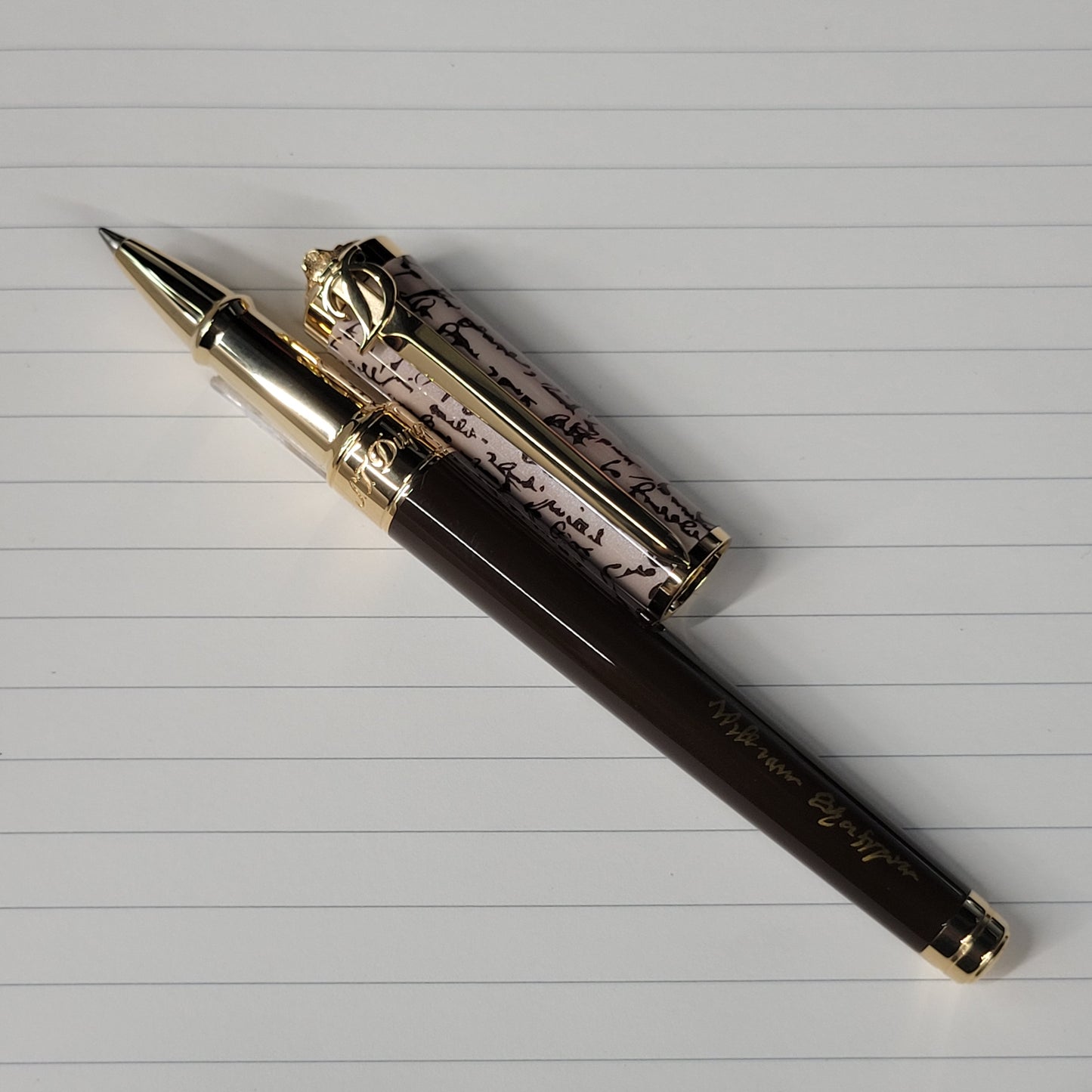 S.T. Dupont Limited Edition Sword Shakespeare Rollerball Pen, 292103
