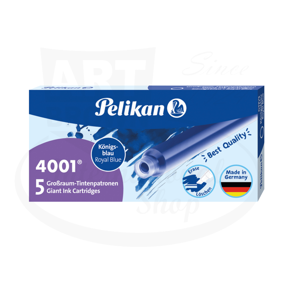 Pelikan Giant Ink Cartridges GTP/5 Ink 4001 Royal Blue