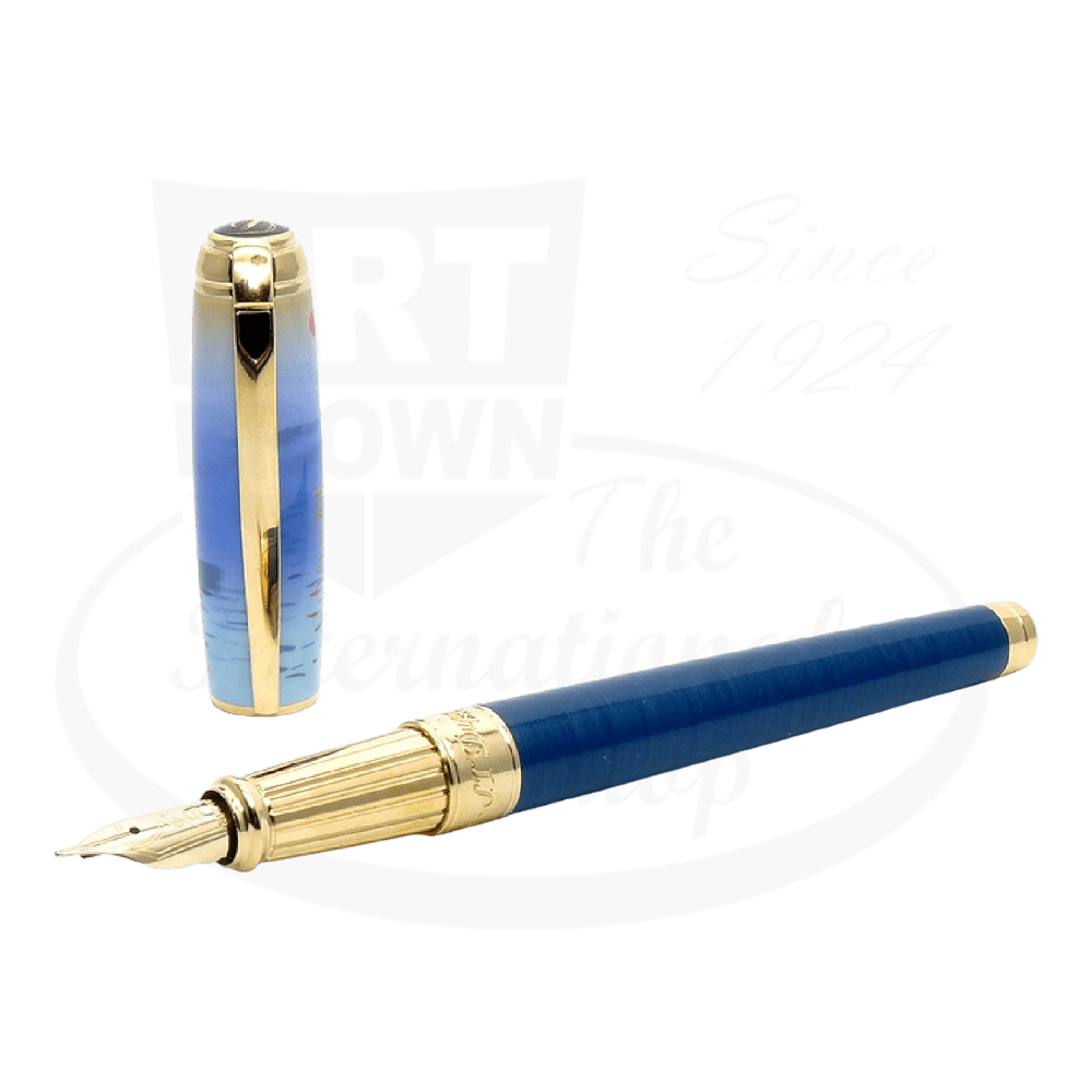 S.T. Dupont Line D Monet Writing Kit - Impression Sunrise - Limited Edition 410049LC2
