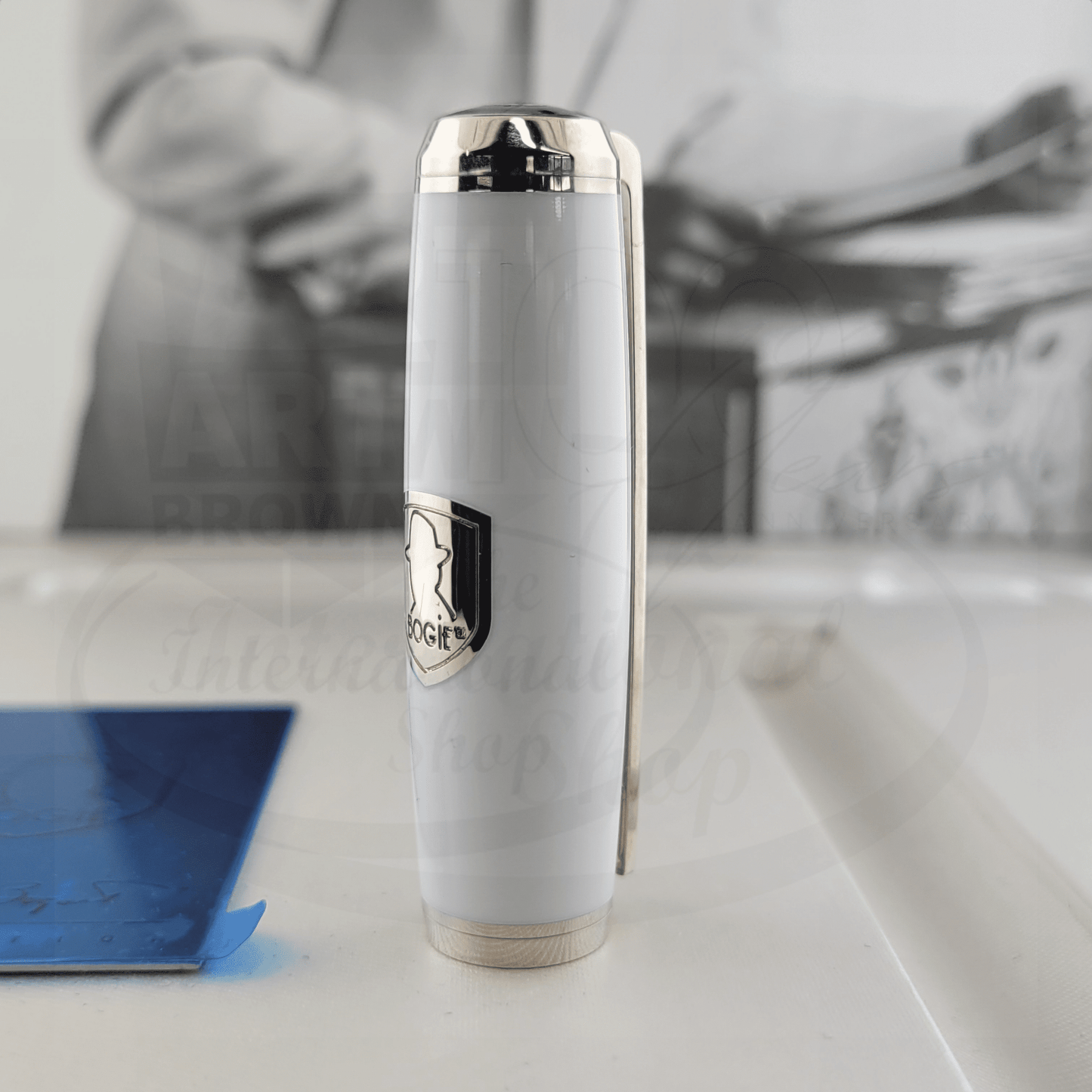 S.T. Dupont Limited Edition Elys̩ee Humphrey Bogart Night Lacquer & Palladium Rollerball Pen, 412687
