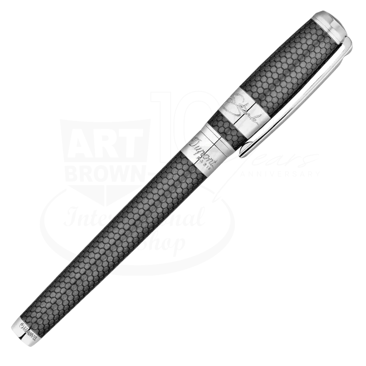 S.T. Dupont Line D Tony Stark Grey Convertible Medium Fountain Pen 410707