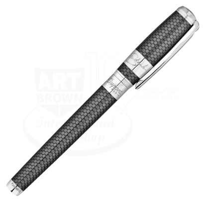 S.T. Dupont Line D Tony Stark Grey Convertible Medium Fountain Pen 410707