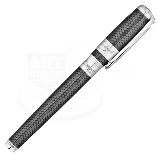 S.T. Dupont Line D Tony Stark Grey Convertible Medium Fountain Pen 410707