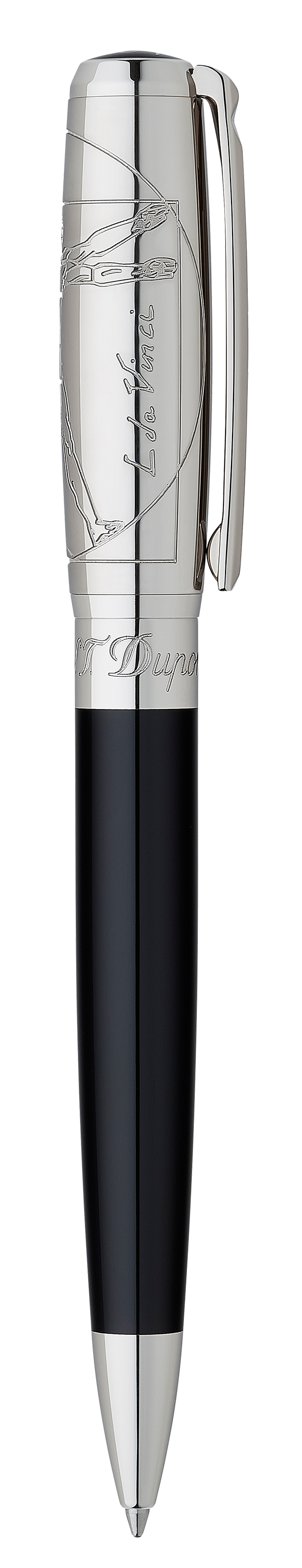 S.T. Dupont Line D Vitruvian Man Access Ballpoint Pen, 415036