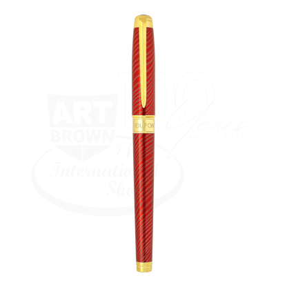S.T. Dupont Line D Eternity Large Horse Mane Guilloche Rollerball Pen