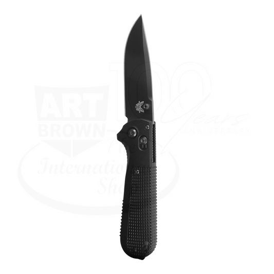 Benchmade Redoubt® Black Grivory® Drop-point