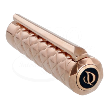 S.T. Dupont Liberté Black Lacquer & Rose Gold Fountain Pen, 460601