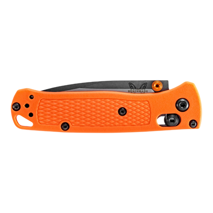 Benchmade Mini Bugout® Orange Grivory® Drop-point