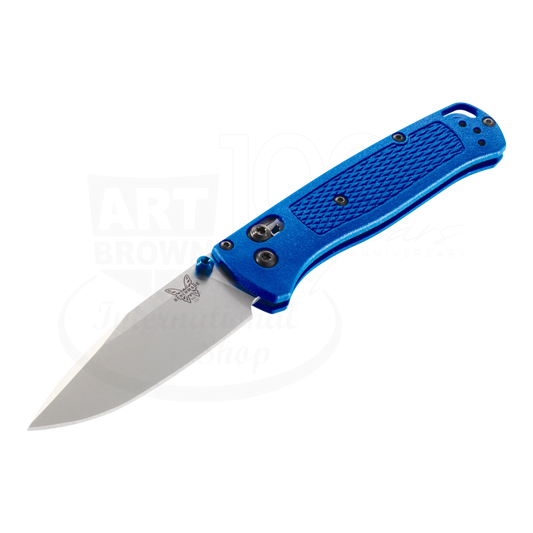 Benchmade Bugout® Blue Grivory® Drop-point