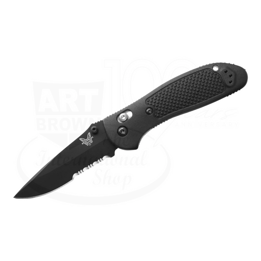 Benchmade Griptilian® Black Grivory® Drop-point