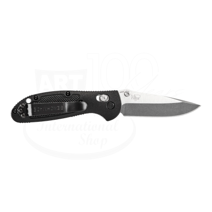Benchmade Mini Griptilian® Grivory® Drop-point with black ergonomic handle and stainless steel drop point blade, gallery 14