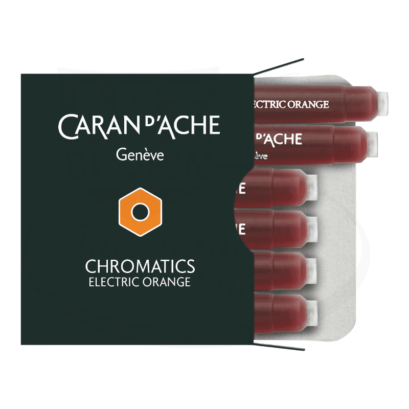 Caran D'Ache Chromatics Fountain Pen Ink Catridge 6-Pack