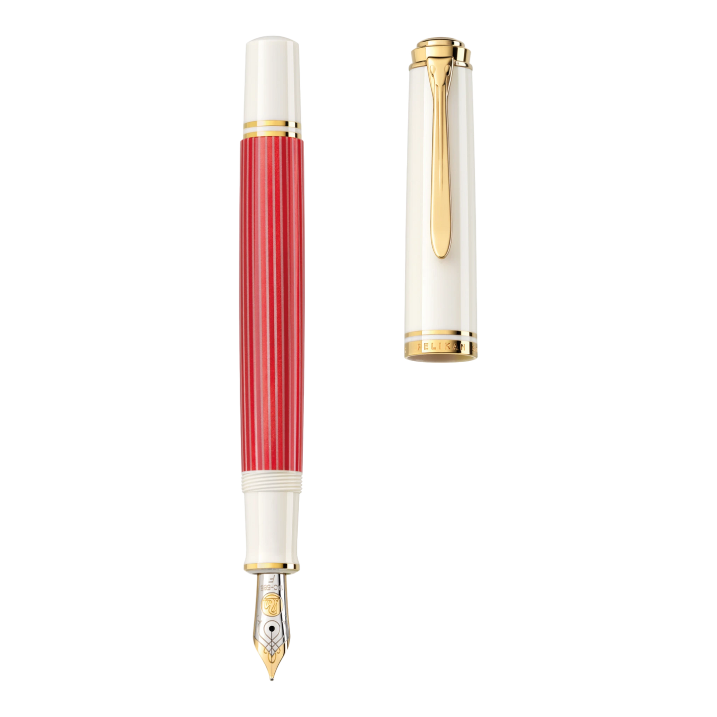 Pelikan Souveran Special Edition M600 Red & White Fountain Pen, 823111