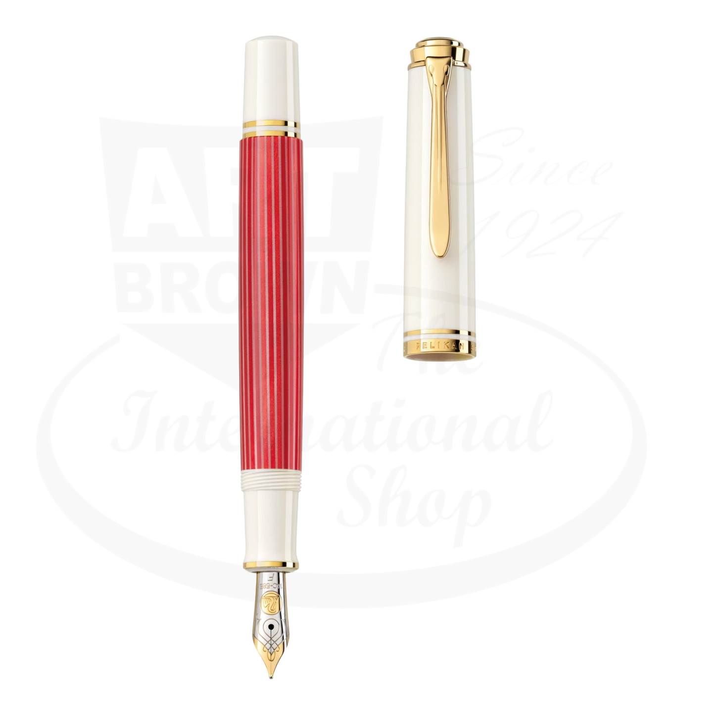 Pelikan Souveran Special Edition M600 Red & White Fountain