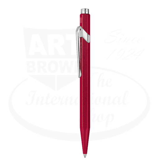 Caran D'Ache 849 Colormat - X Metal Ballpoint Pen Red