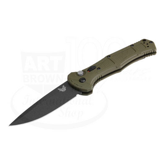 Benchmade Claymore Ranger Green Grivory® Drop Point Auto
