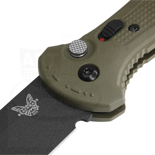 Benchmade Claymore Ranger Green Grivory® Drop Point Auto