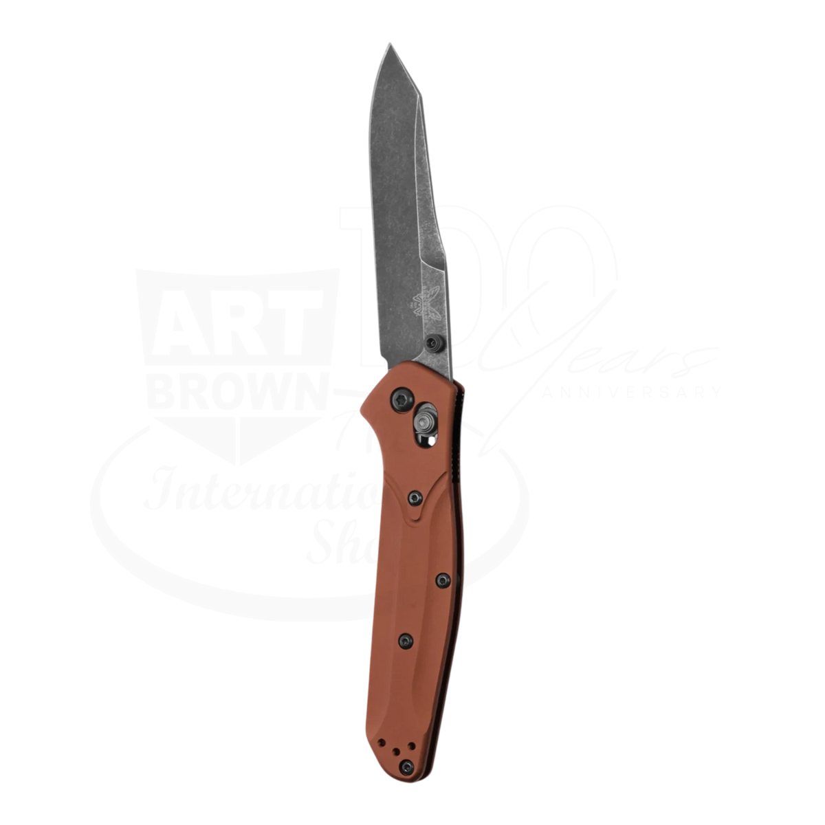 Benchmade Osborne Burnt Copper Aluminum Reverse Tanto