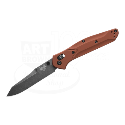 Benchmade Osborne Burnt Copper Aluminum Reverse Tanto