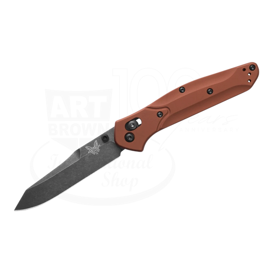 Benchmade Osborne Burnt Copper Aluminum Reverse Tanto