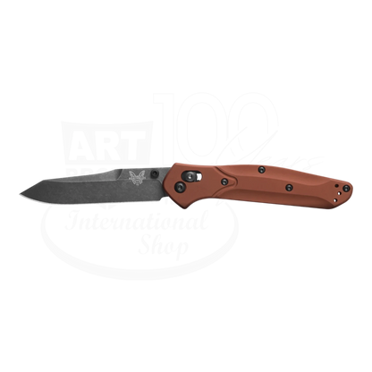 Benchmade Osborne Burnt Copper Aluminum Reverse Tanto