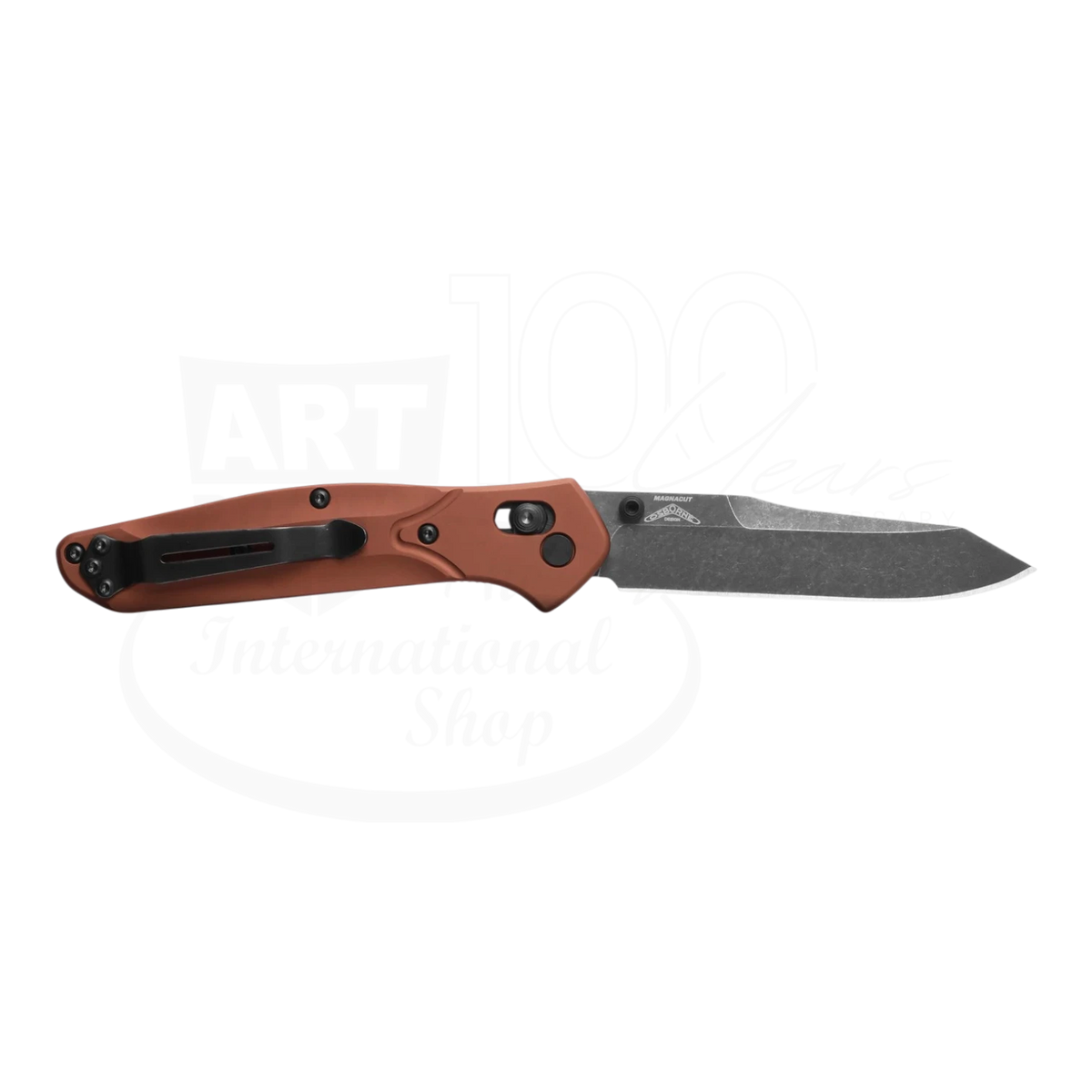 Benchmade Osborne Burnt Copper Aluminum Reverse Tanto