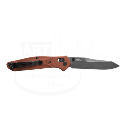 Benchmade Osborne Burnt Copper Aluminum Reverse Tanto