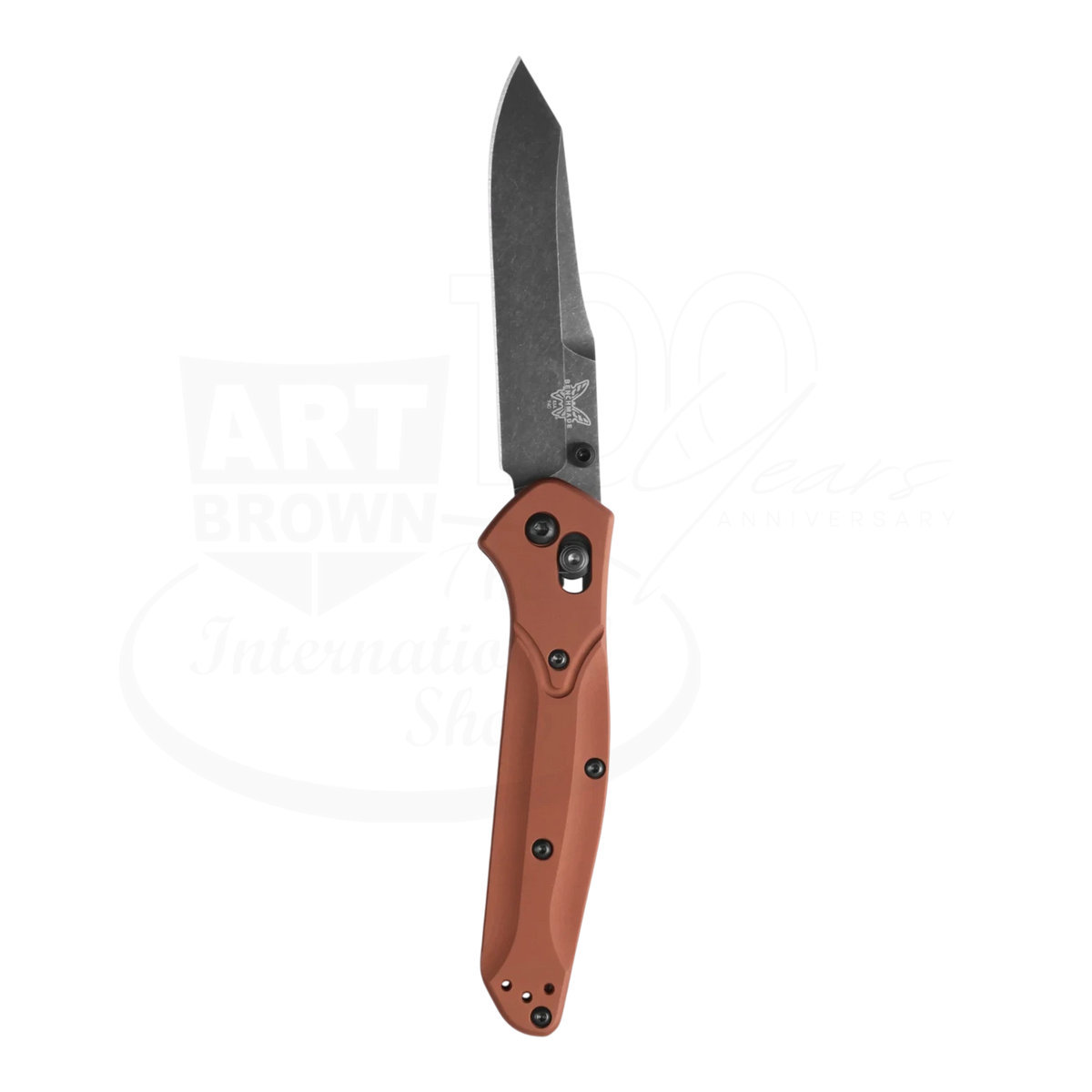 Benchmade Osborne Burnt Copper Aluminum Reverse Tanto