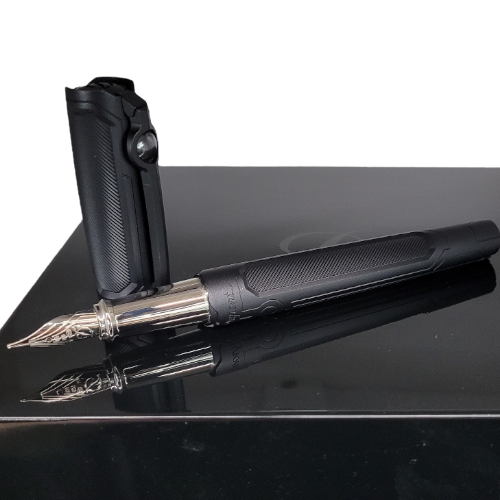 S.T. Dupont Line D Armors of Tomorrow Prestige Fountain Pen Ceramium, 410693