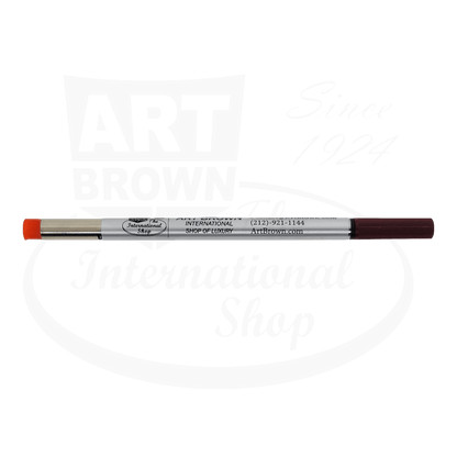 Art Brown Rollerball Refills for ST Dupont Pens 42316 Germany red ink fine tip refill
