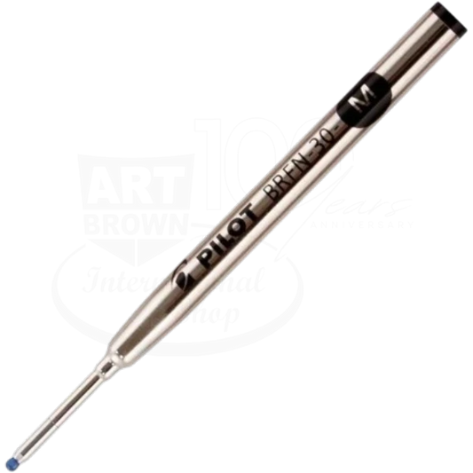 Pilot Brfn 30 pen refill in black with a medium point