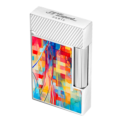 S.T. Dupont Ligne 2 Perfect Cling Graff'ty Multicolored Lighter, C16024