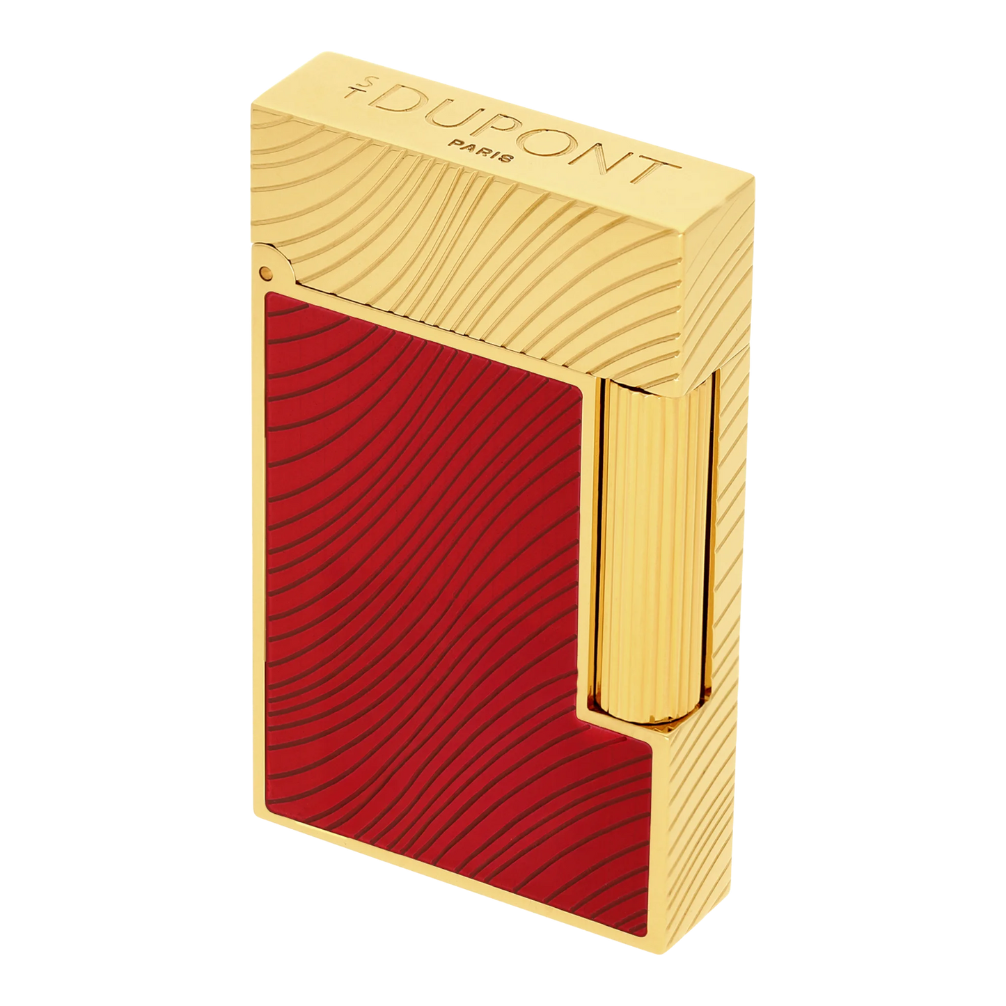 S.T. Dupont Ligne 2 Perfect Cling Horse Mane Guilloche Lighter