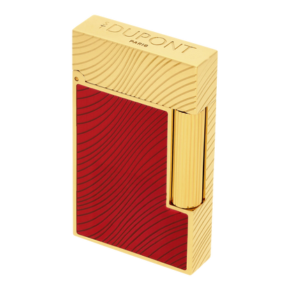 S.T. Dupont Ligne 2 Perfect Cling Horse Mane Guilloche Lighter