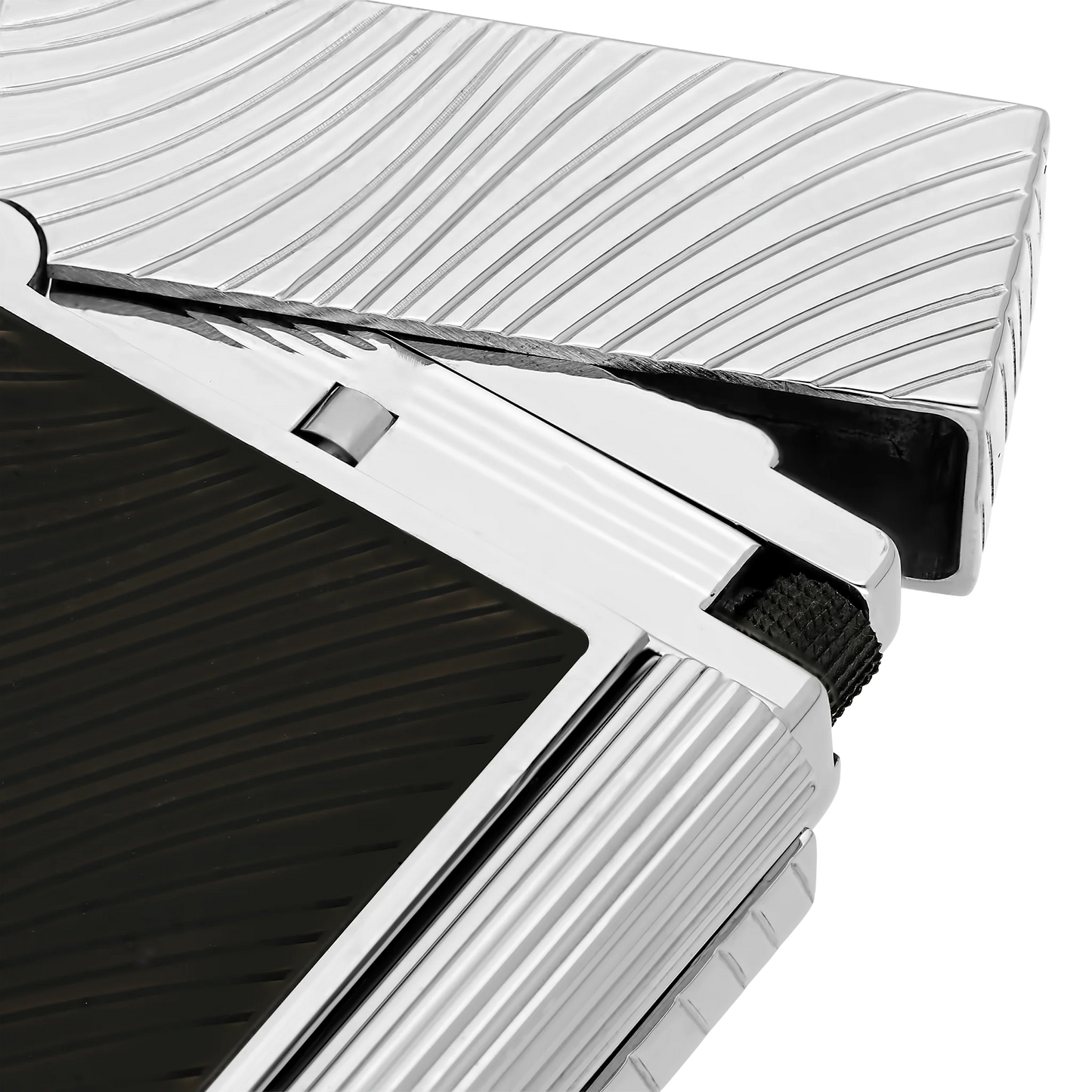 S.T. Dupont Ligne 2 Perfect Cling Horse Mane Guilloche Lighter